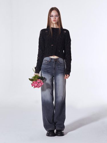 Vintage Wide Fit Denim Jeans () - koolkitten - Modalova