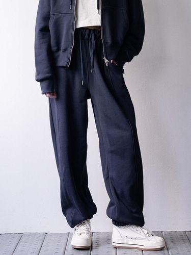 Sweat jogger pants - navy - CLUNY - Modalova