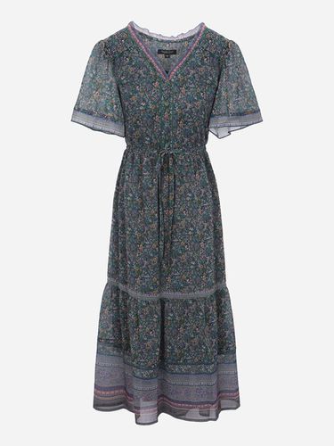 Short-sleeve Border Flower dress_T246MOP137W - Thursday Island - Modalova