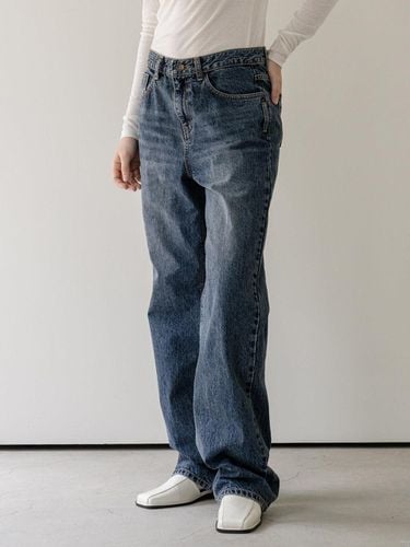 Classic wide denim pants - CLUNY - Modalova