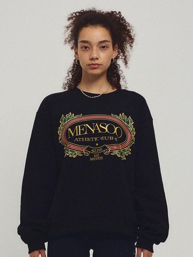 Heritage Cotton Sweatshirt_Black - MENASOO - Modalova