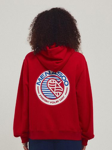 Menasoo Hearttrack Hoodie_Red - MENASOO - Modalova