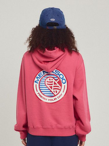 Menasoo Hearttrack Hoodie_Pink - MENASOO - Modalova