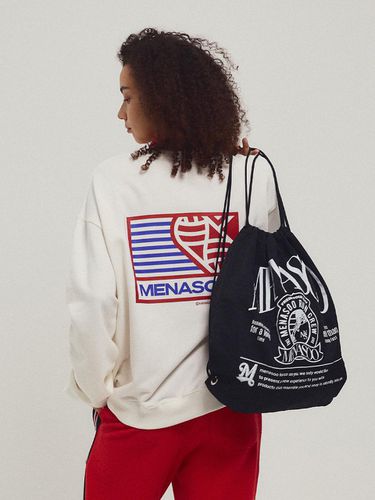 Menasoo Hearttrack Sweatshirt_White - MENASOO - Modalova