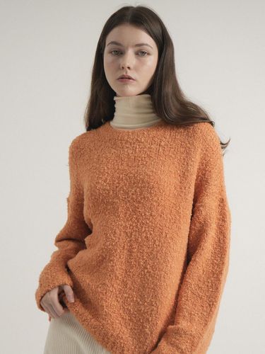 Wool Furry Round Knit - VLETI - Modalova