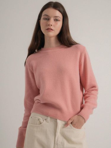 Round neck Knit (Pink) - VLETI - Modalova