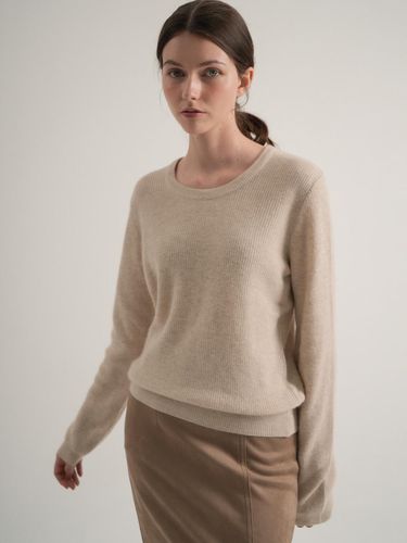 Scoop neck Ribbed Knit - VLETI - Modalova