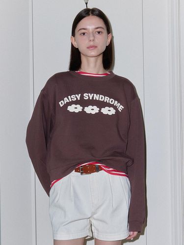 TRIPLETS SWEATSHIRT brown - DAISY SYNDROME - Modalova