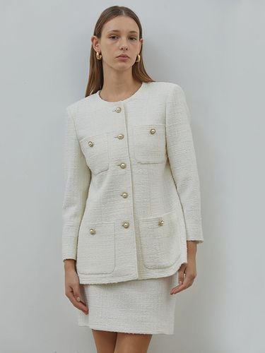 Adaline Tweed Jacket - Aupres - Modalova