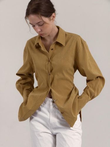 CHAMUDE OVERFIT SHIRT_MUSTARD - MIMEME - Modalova