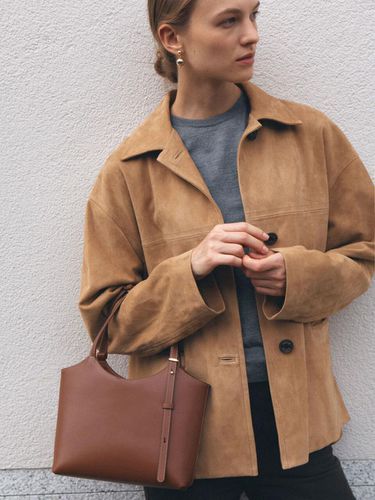 Veneta Bag Small Tan Brown - demeriel - Modalova