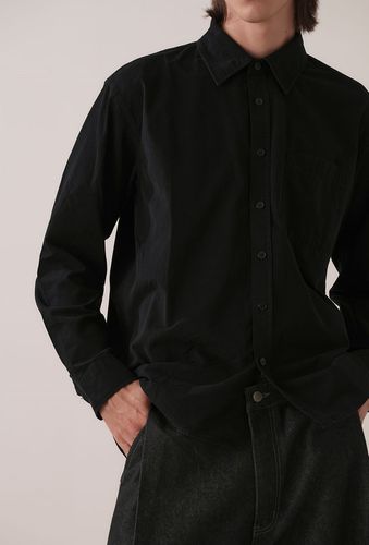 Essence Garment Wash Shirt BLACK - WEST GRAND BOULEVARD - Modalova