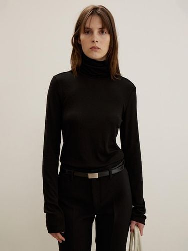 Wool Blend High-neck Top, Black - MAISONMARAIS - Modalova