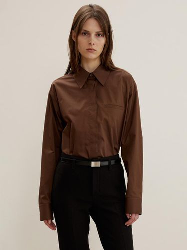 Clean Cotton Shirts, Brown - MAISONMARAIS - Modalova