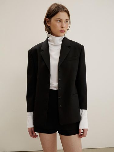 Square Fit Single Jacket In Double Face - MAISONMARAIS - Modalova