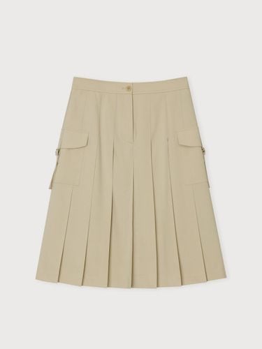 WHOLE PLEATS MIDI SKIRT (2 COLORS) - Ethos - Modalova