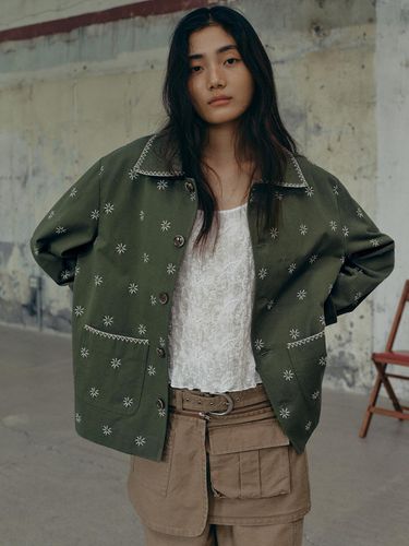 The KYOTO Jacket Green_F243JK01 - FRITUR - Modalova