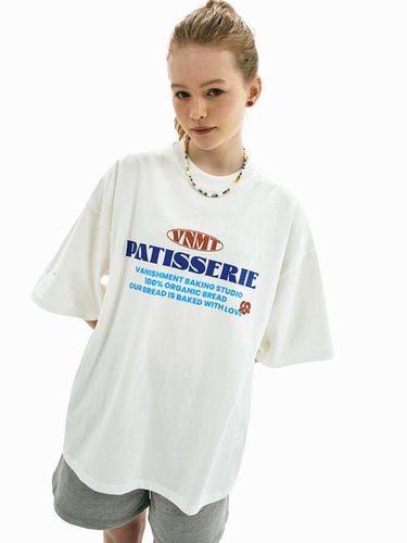 Patisserie oversize t-shirt_white - VANISHMENT - Modalova