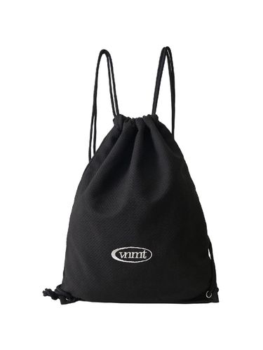 Logo jacquard gym sack_black - VANISHMENT - Modalova