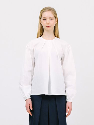 Shirring sleeve blouse_white - Jun by Jun k. - Modalova