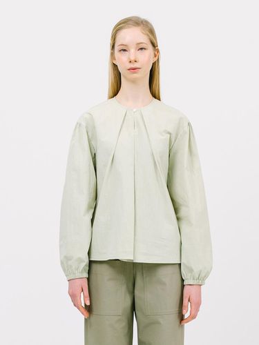 Shirring sleeve blouse_Light green - Jun by Jun k. - Modalova