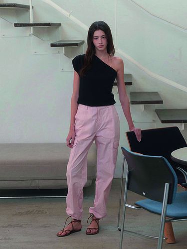 Creamy jogger pants - Pink - toamott - Modalova