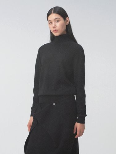 Cashmere Essential Turtleneck Black - JRIUM - Modalova