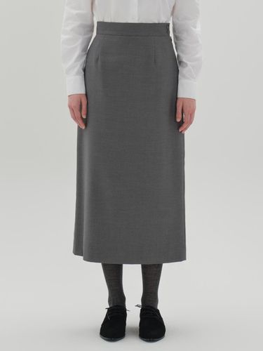 Classic H line skirt_gray - Jun by Jun k. - Modalova