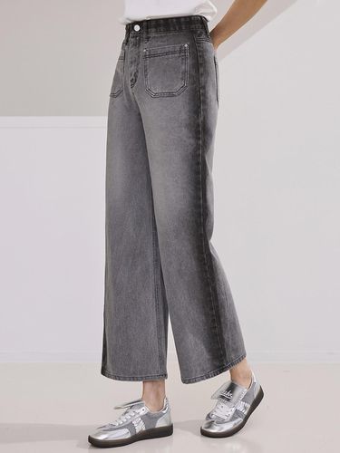 Side Gradation Pocket Wide Denim Pants_2colors - JUARR - Modalova