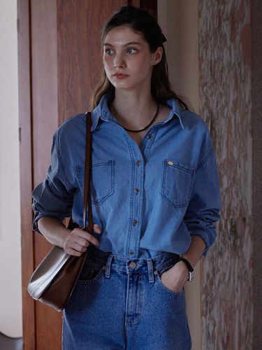 RIO TWO POCKET DENIM SHIRT_2COLORS_LIGHT BLUE - HAINT - Modalova