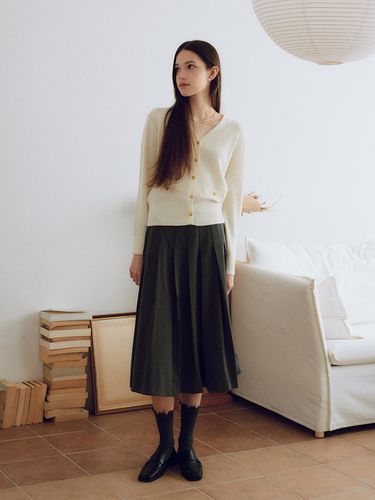 IT_Autumn gray pleated skirt - itte - Modalova