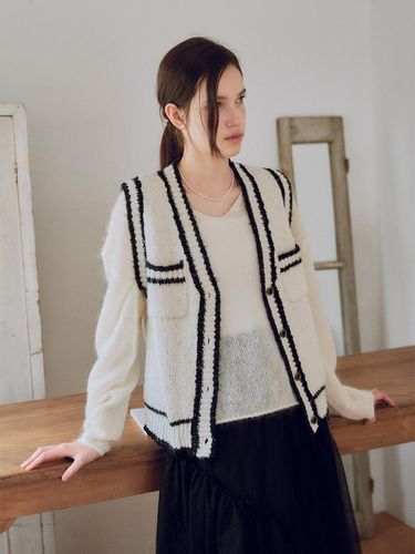 IT_Classic autumn button vest_2color - itte - Modalova