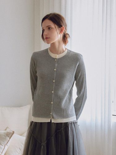 IT_Fake two-piece button cardigan - itte - Modalova