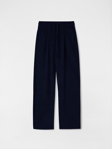 Merino wool one-tuck drawstring pants - JRIUM - Modalova