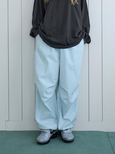 Check parachute pants_sky blue - VANISHMENT - Modalova