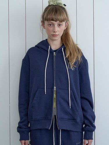 VNMT zip-up hoodie_navy - VANISHMENT - Modalova