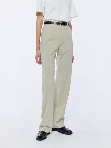 Blended Slacks -Beige - LESEIZIEME - Modalova