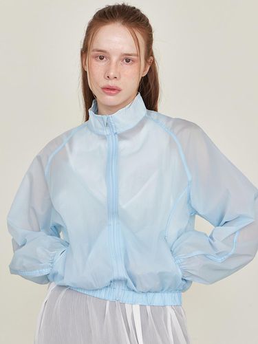 Valentin Windbreaker Jumper - Sky Blue - LESEIZIEME - Modalova