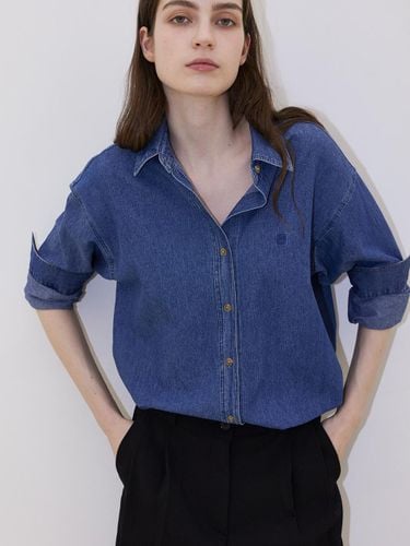 Logo Denim Shirt - 3COLOR - LESEIZIEME - Modalova