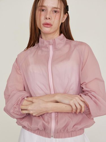 Valentin Windbreaker Jumper - Pink - LESEIZIEME - Modalova