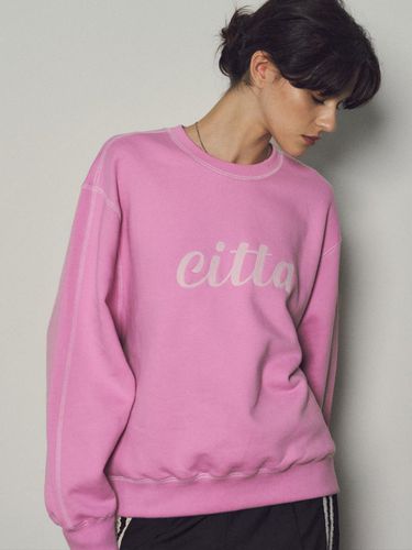 Chain Stich Logo Sweatshirts_CTT309() - CITTA - Modalova