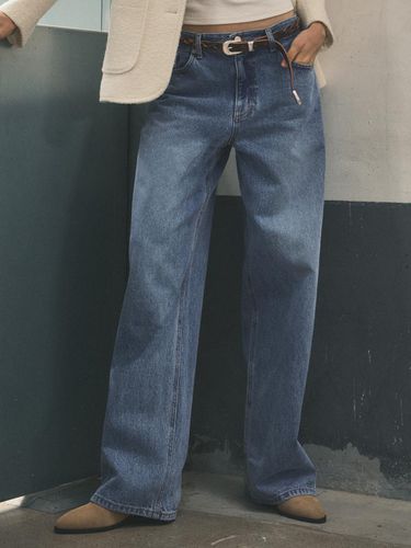 Semi Baggy Wide Denim Pants_CTD411() - CITTA - Modalova