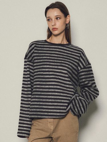 Soft Cotton Stripe T-Shirt_CTT334() - CITTA - Modalova