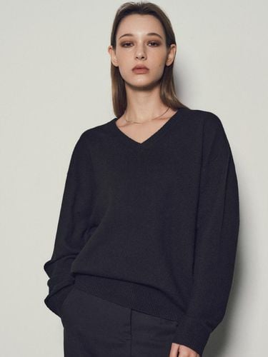 Soft Wool Blend V-neck Knitwear_CTK221() - CITTA - Modalova