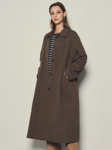 Florence Maxi Long Mac Trench Coat_CTO121() - CITTA - Modalova