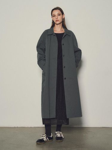 Florence Maxi Long Mac Trench Coat_CTO121( - CITTA - Modalova