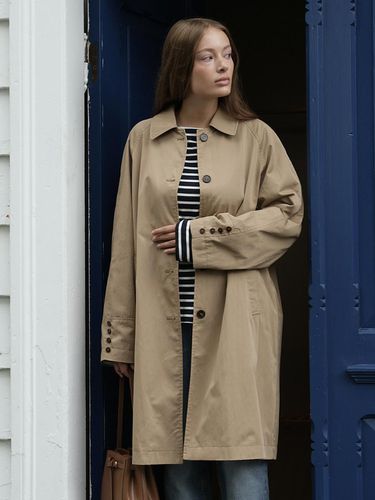 ANNEE TRENCH COAT [BEIGE] - FOLNUA - Modalova