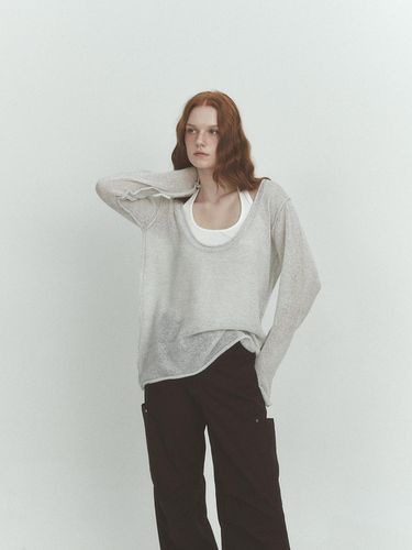 WAY KNITWEAR (LIGHT GREY) - ASURA - Modalova