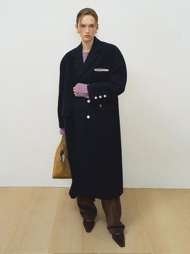 Mori coat Navy - IULAI - Modalova