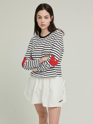 SYMBOLIC SLEEVE STRIPE TOP_STRIPE - MARILUZ - Modalova